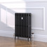 CI-GV4660-09-MET-NAT-CAST-MC - Gasta Victorian 4 Column Cast Iron Radiator H660mm x W590mm CI-GV4660-09-MET-NAT-CAST-MC - Gasta Victorian 4 Column Cast Iron Radiator H660mm x W590mm
